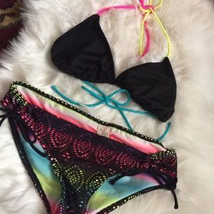 OP Two Piece Bathing Suit